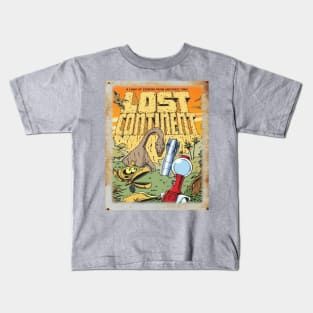 Mystery Science Rusty Barn Sign 3000 - The Lost Continent Kids T-Shirt